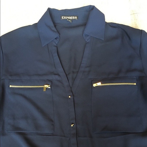 Dark Blue Express Shirt - Picture 2 of 7